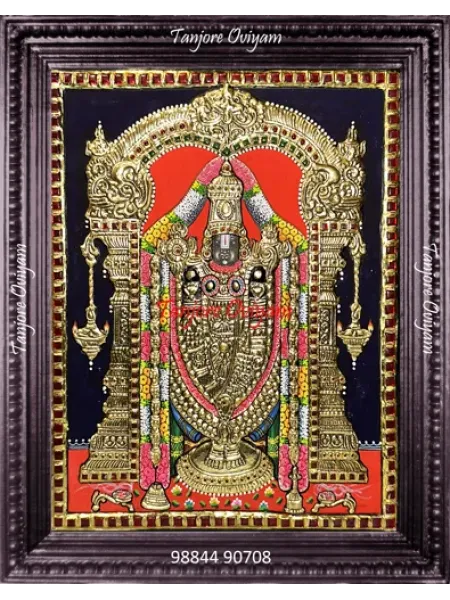 Balaji Venkateswara Tanjore Painting